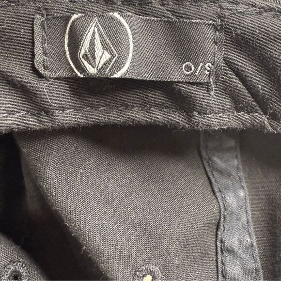 Volcom Men's Cotton Adjustable Snapback Baseball Hat Black One‎ Size - Picture 6 of 9